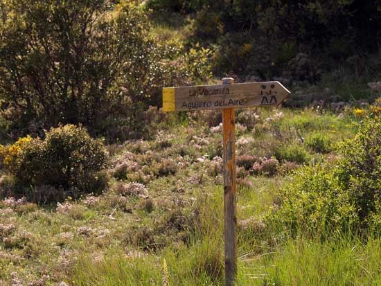 Ruta a la Vacariza